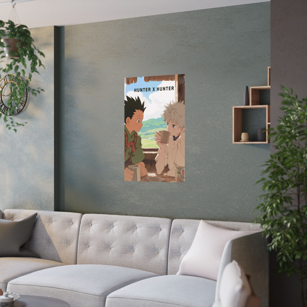 Hunter x Hunter Coffee Anime Poster