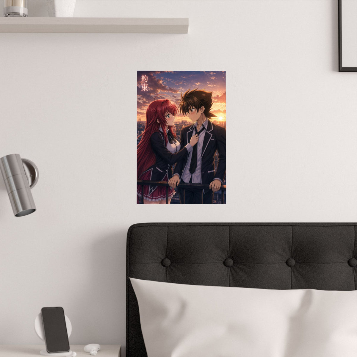 High School DxD P12B Issei Rias Promise Anime Poster