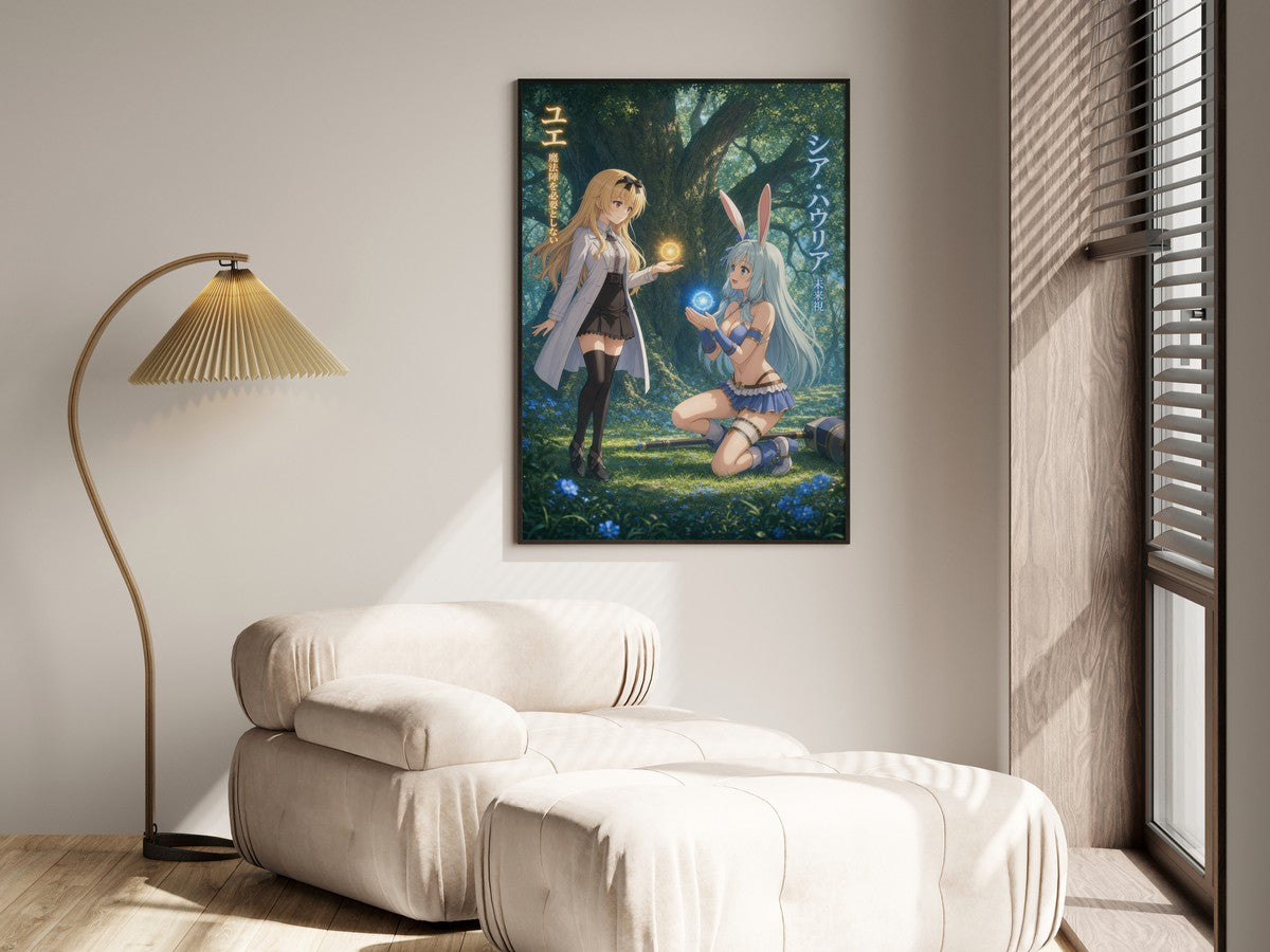 Arifureta Yue Shea Sea Of Trees Magic Training Anime Poster