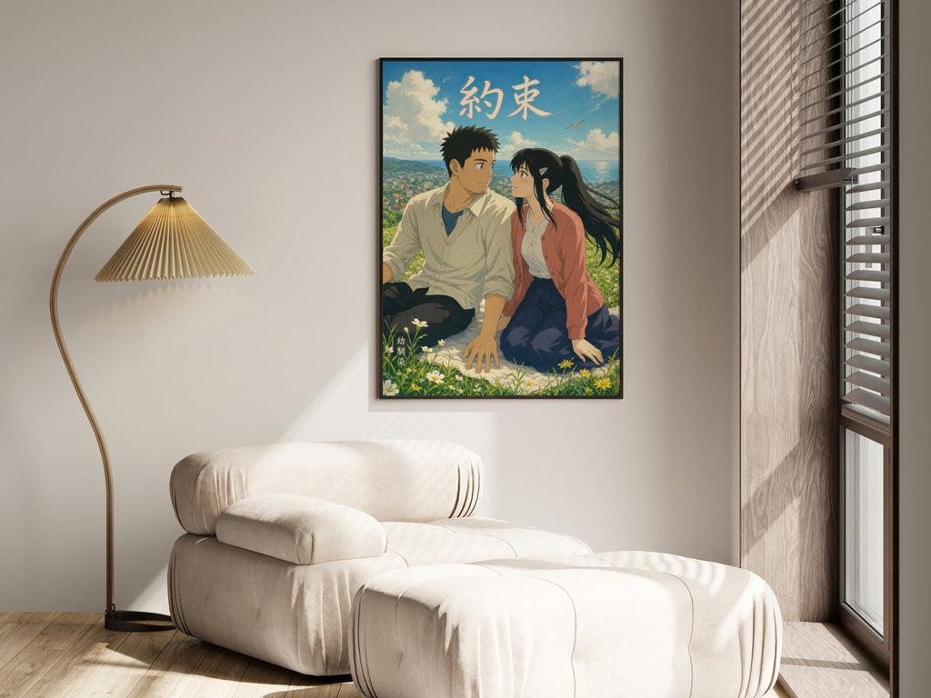 Kaiju No. 8 Kj8 R07 Kafka Mina Hilltop Love Miyazaki Anime Poster