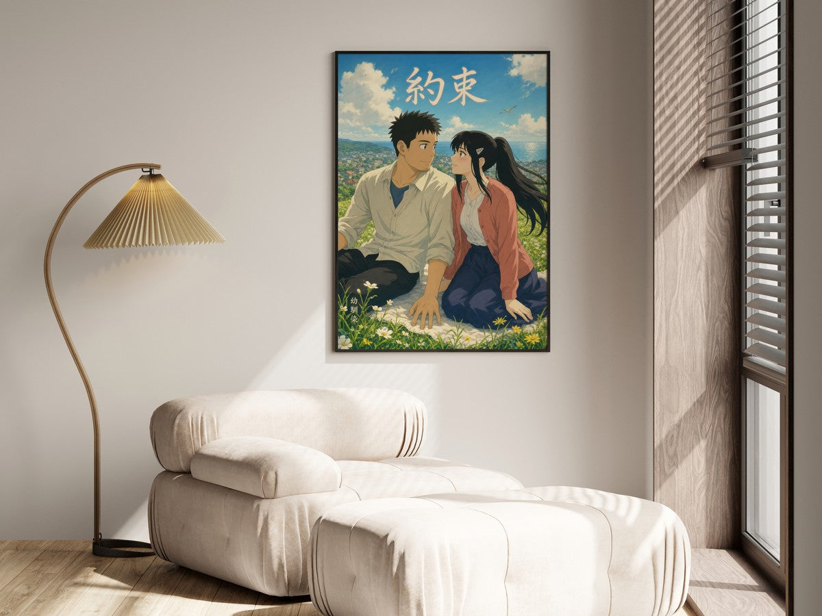 Kaiju No. 8 Kj8 R07 Kafka Mina Hilltop Love Miyazaki Anime Poster