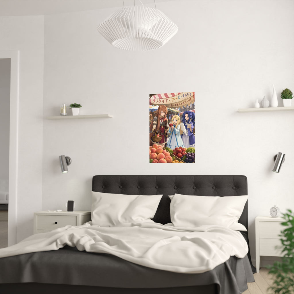 The Rising of the Shield Hero Girls Market Day Lifestyle Ensemble Anime Poster