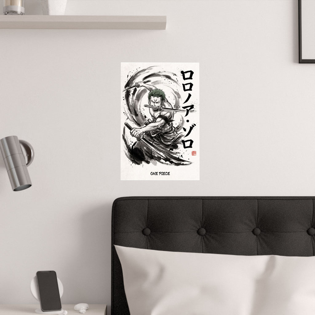 One Piece Zoro V1 Anime Poster