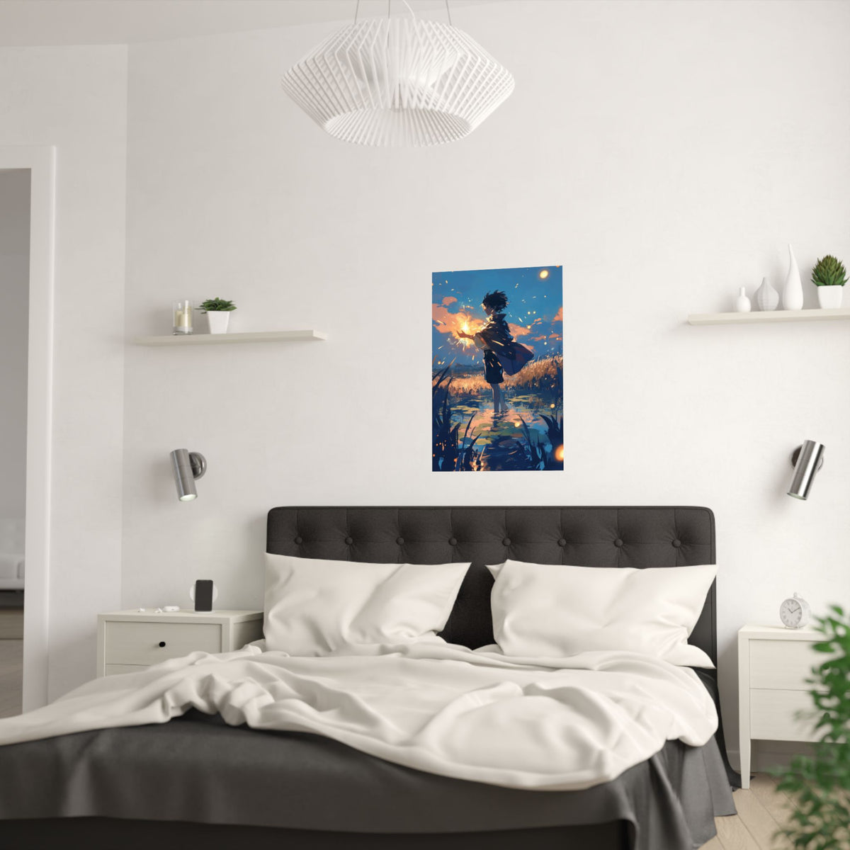 Eat a Star Howls Moving Castle Anime Poster