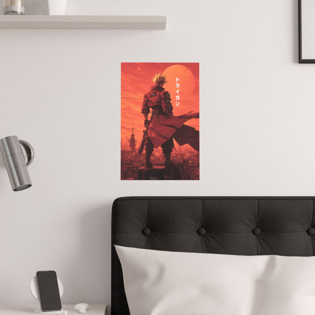Trigun Vash Anime Poster