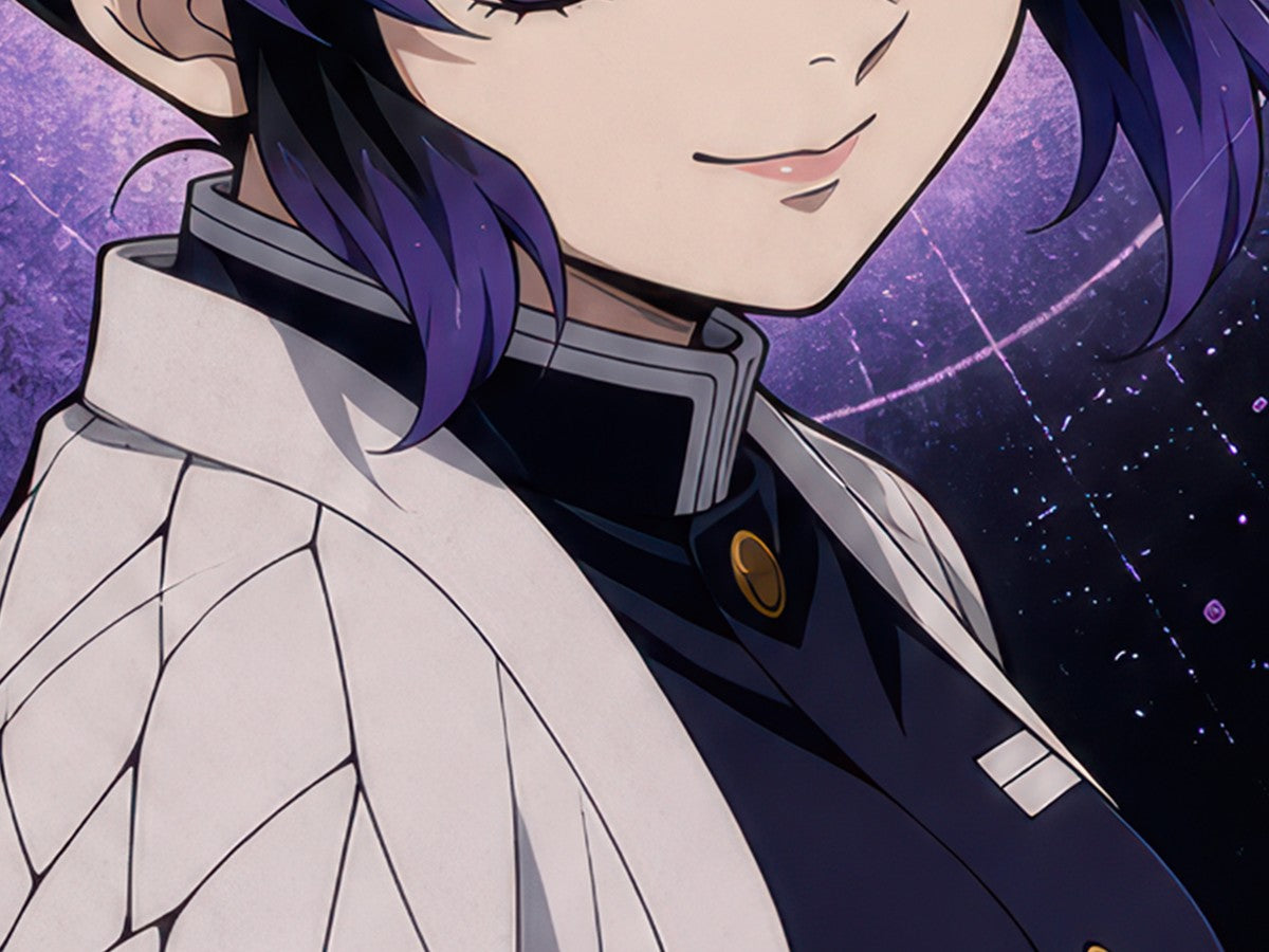 Demon Slayer Hm03 Shinobu Wisteria Neo Pulp Anime Poster