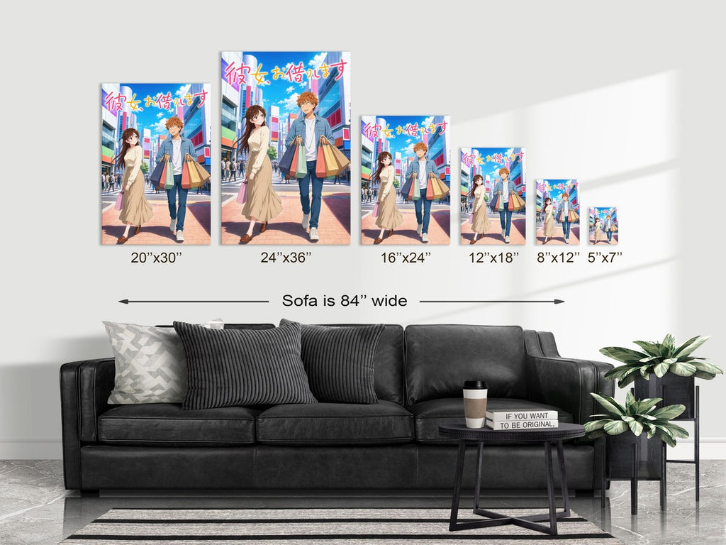 Rent a Girlfriend G10 Shopping Day Anime Poster