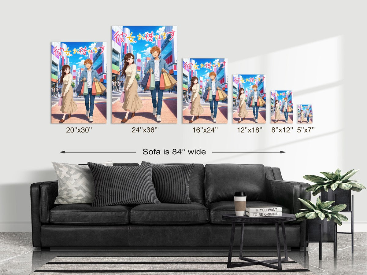 Rent a Girlfriend G10 Shopping Day Anime Poster