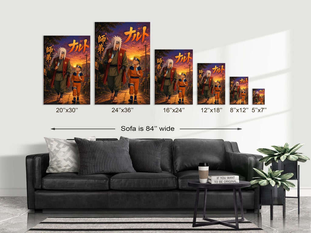 Naruto Nr05 Jiraiya Naruto Popsicles Anime Poster