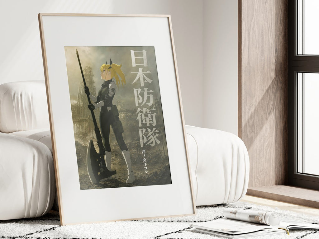 Kaiju No. 8 New30 N05 Kikoru Axe Anime Poster