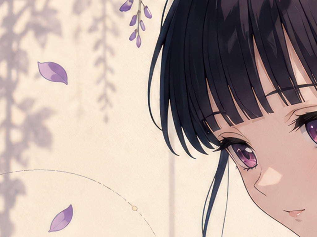 Demon Slayer Kanao Coin Floral Editorial Anime Poster