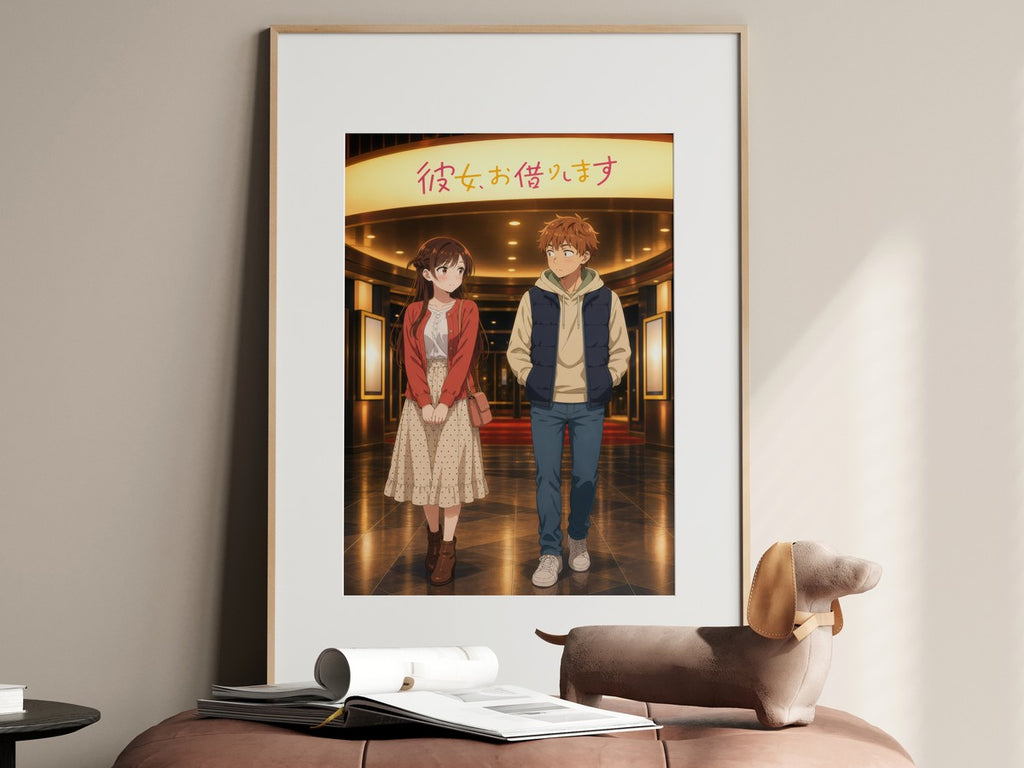 Rent a Girlfriend G4 Movie Date Anime Poster