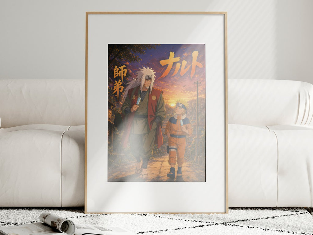 Naruto Nr05 Jiraiya Naruto Popsicles Anime Poster
