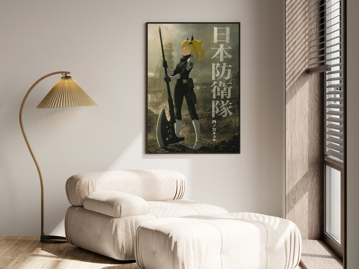 Kaiju No. 8 New30 N05 Kikoru Axe Anime Poster