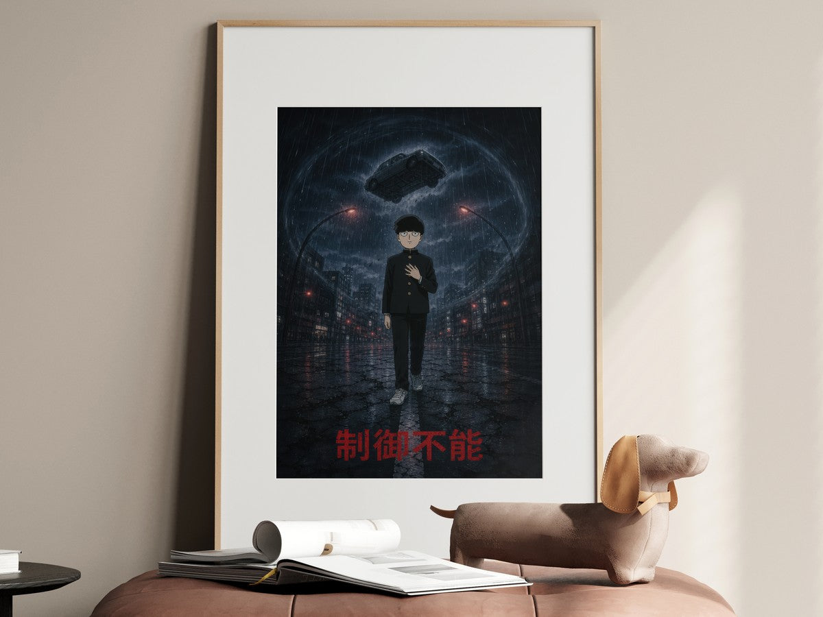 Mob Psycho 100 P06 Uncontrolled Final Walk Anime Poster
