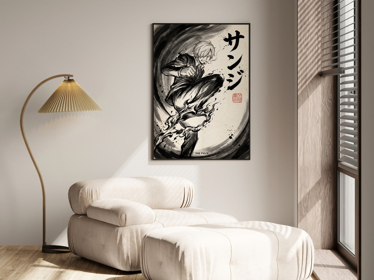One Piece Sanji V1 Anime Poster