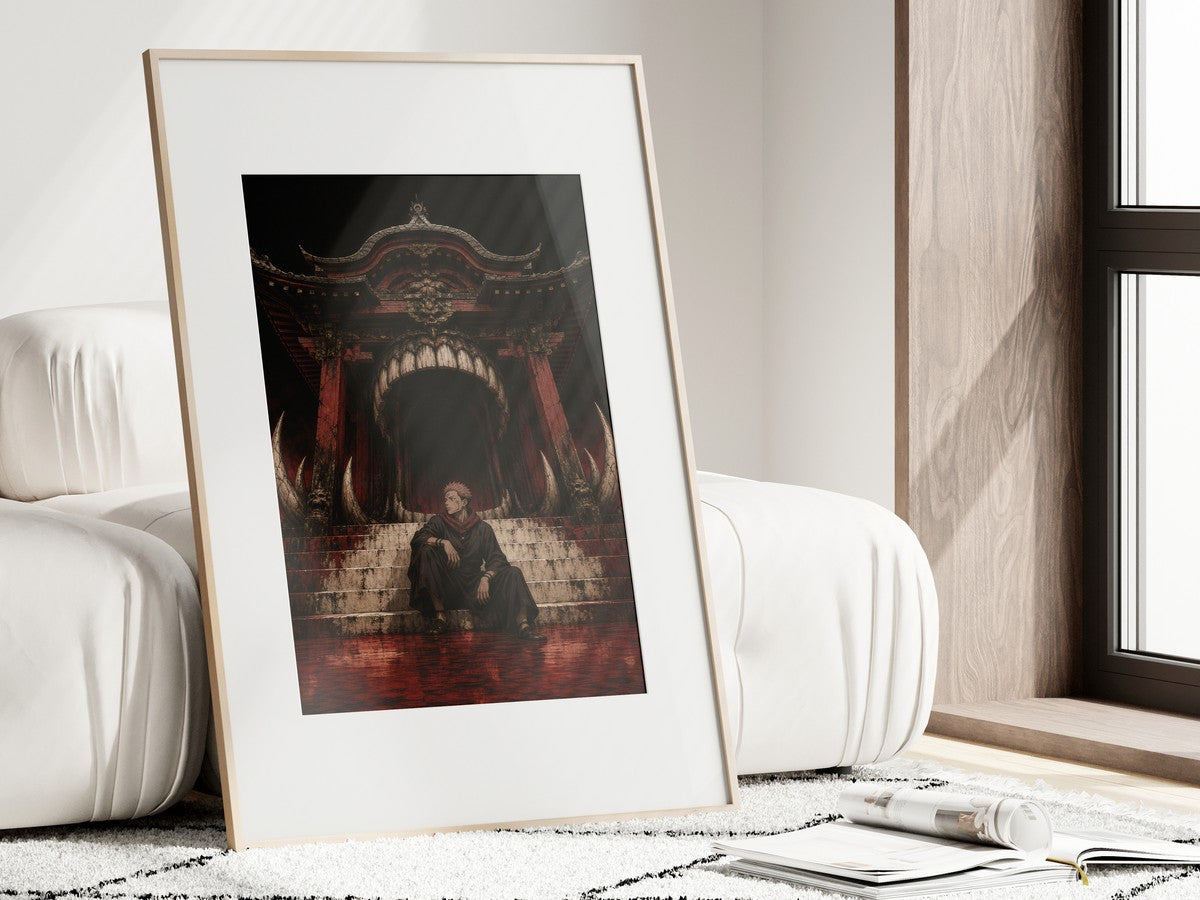 Jjk Sukuna-Shrine Monumental-Horror Gpt-Image-2 Pixazo Medium Art-V01 Anime Post