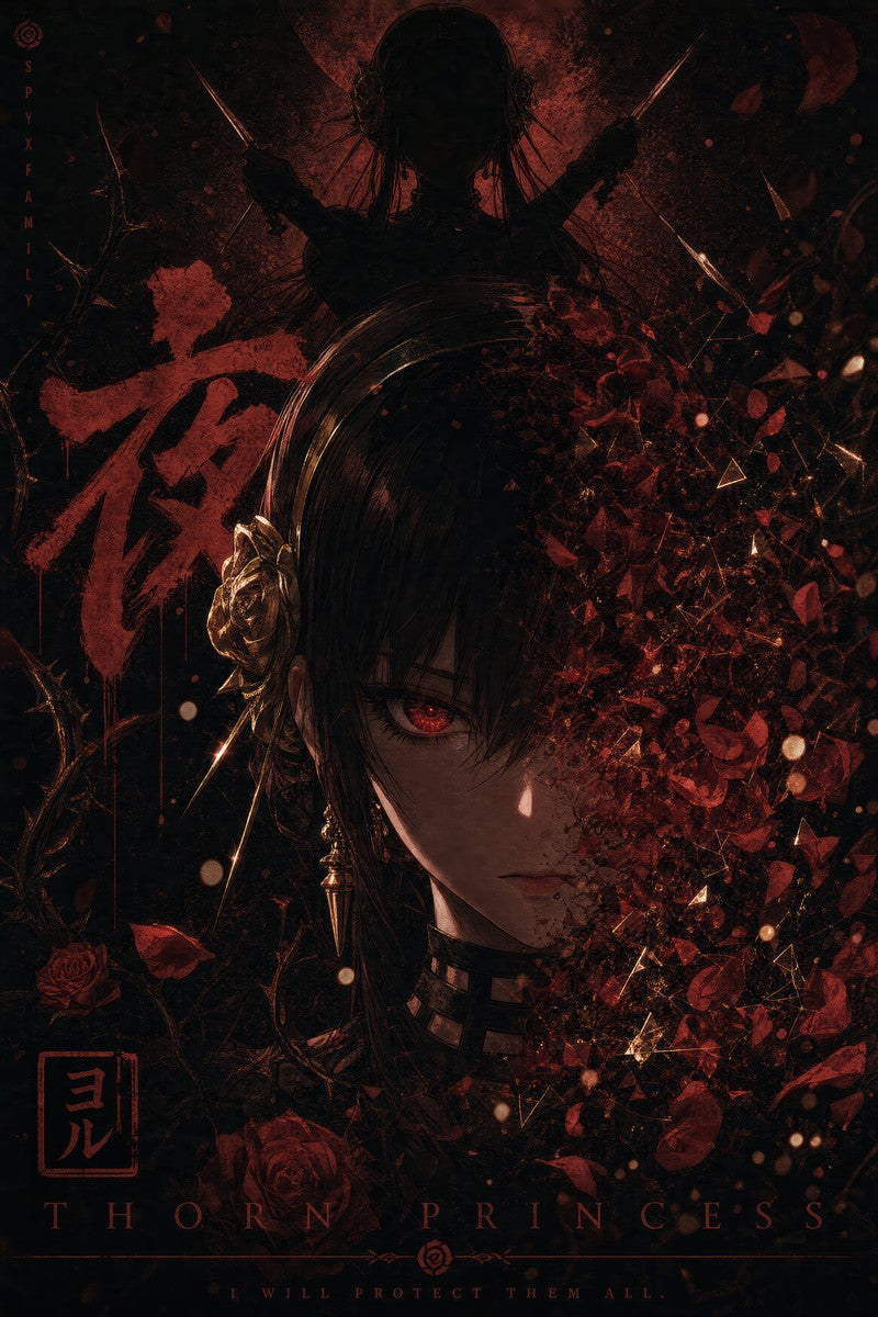 Spy x Family Yor Thorn Princess Anime Poster