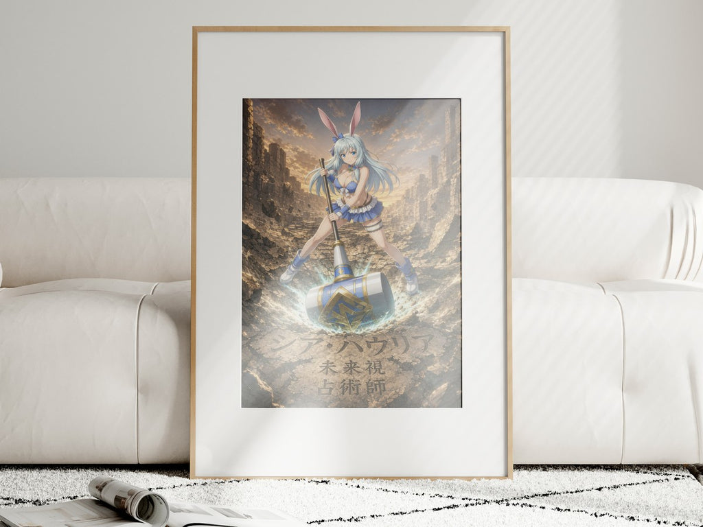 Arifureta Shea Hammer Impact Physical Power Anime Poster
