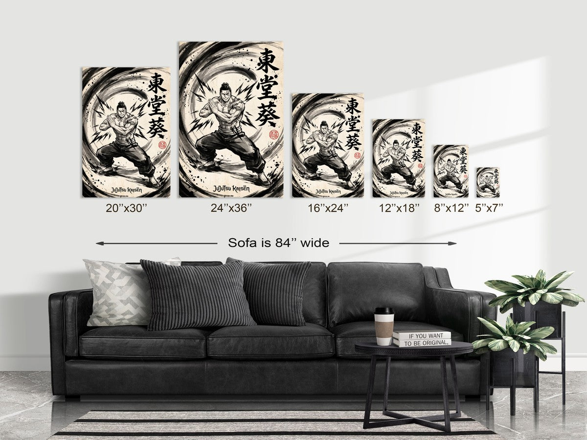 Jujutsu Kaisen Todo Aoi Boogie Woogie Anime Poster