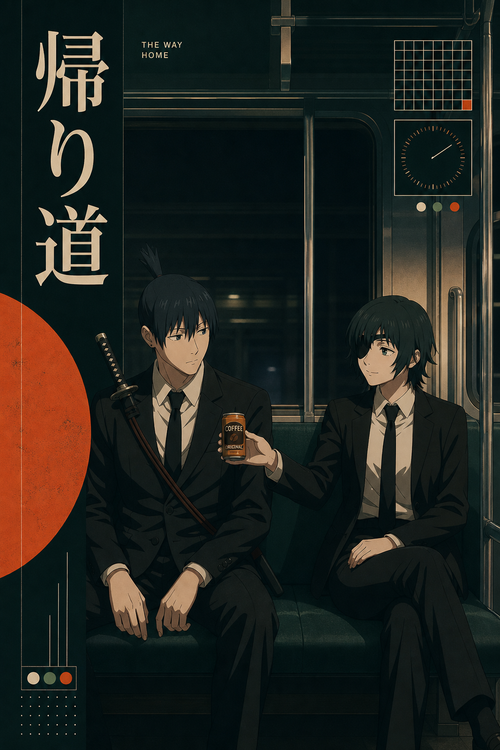 HEDESYNS90:chainsaw-man-aki-himeno-last-train-late-night-transit-editorial-gpt-image-2-pixazo-medium-v01:original