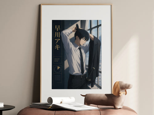 HEDESYNS90:chainsaw-man-aki-ties-topknot-quiet-morning-japanese-editorial-gpt-image-2-pixazo-medium-v01:hero