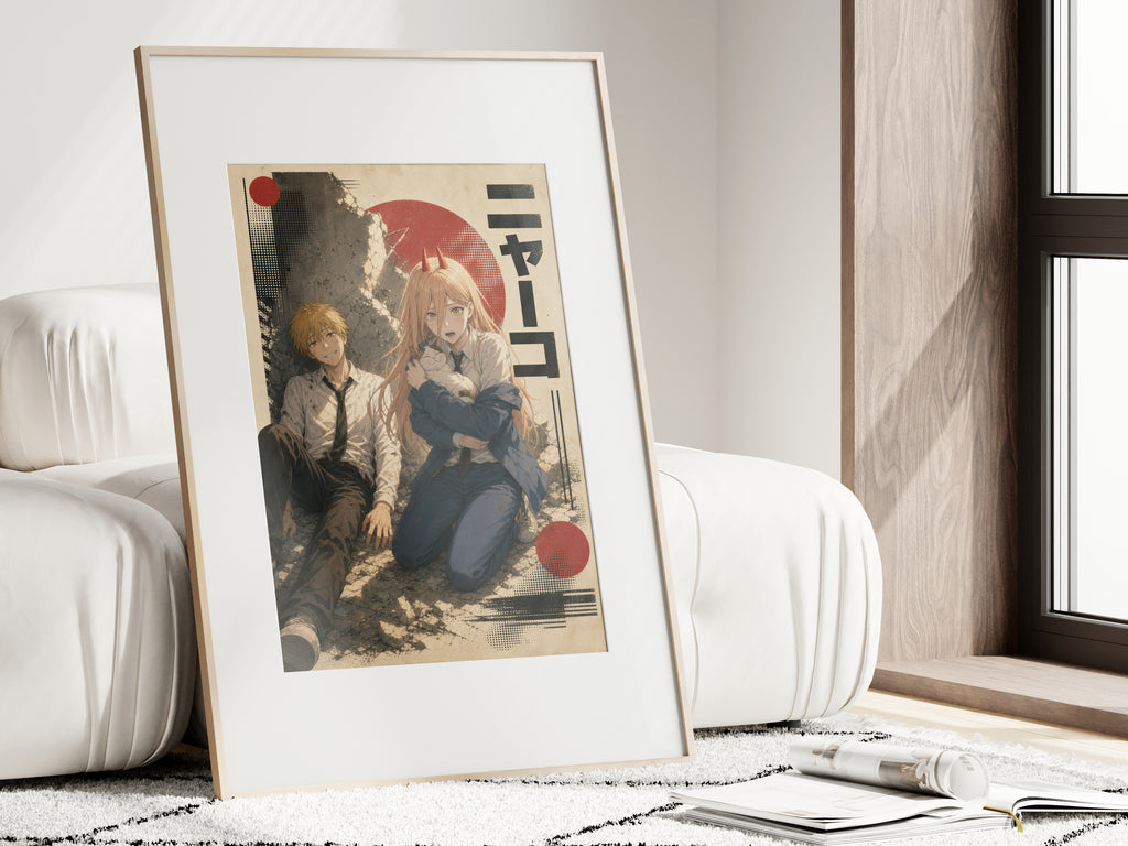 HEDESYNS90:chainsaw-man-denji-power-meowy-rescue-heroic-cinematic-rescue-newsprint-gpt-image-2-pixazo-medium-v01:i01462