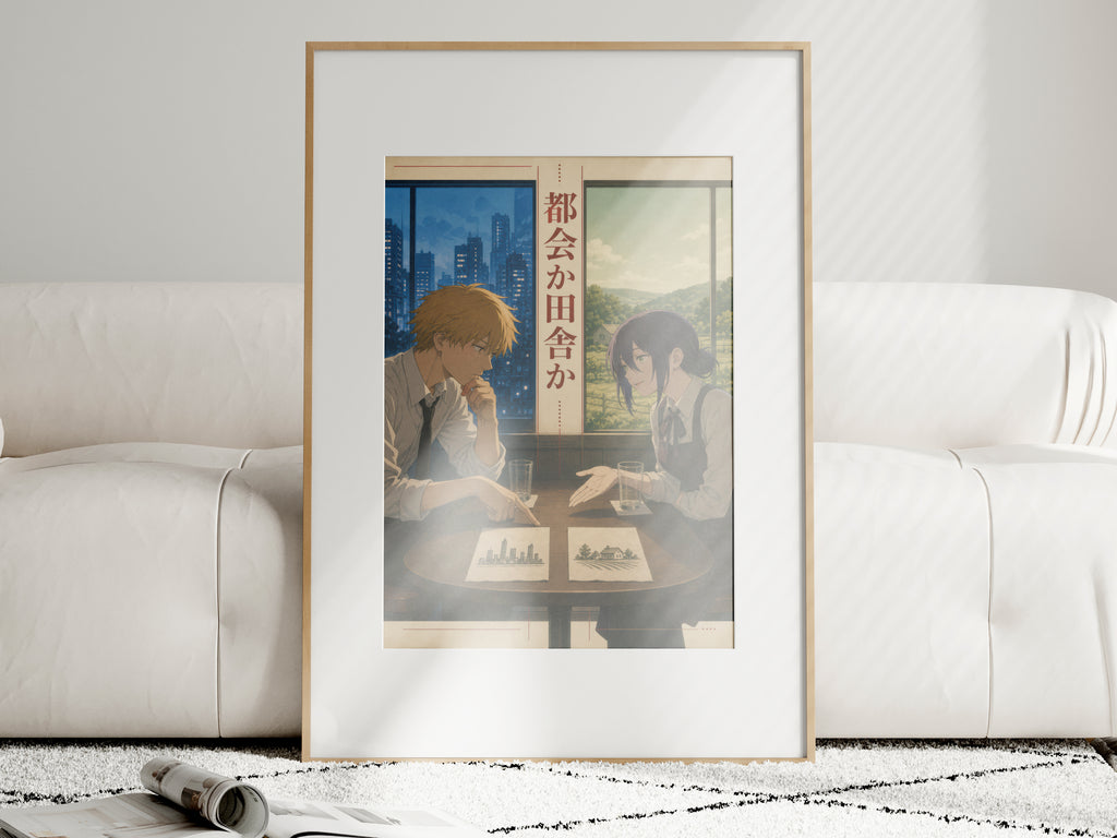 HEDESYNS90:chainsaw-man-denji-reze-country-city-mouse-split-window-japanese-editorial-gpt-image-2-pixazo-medium-v01:i01463