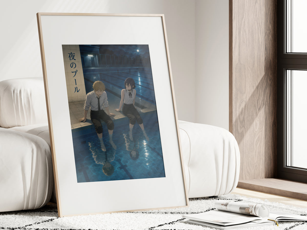 HEDESYNS90:chainsaw-man-denji-reze-school-pool-reflections-cinematic-cobalt-night-pool-gpt-image-2-pixazo-medium-v01:i01462