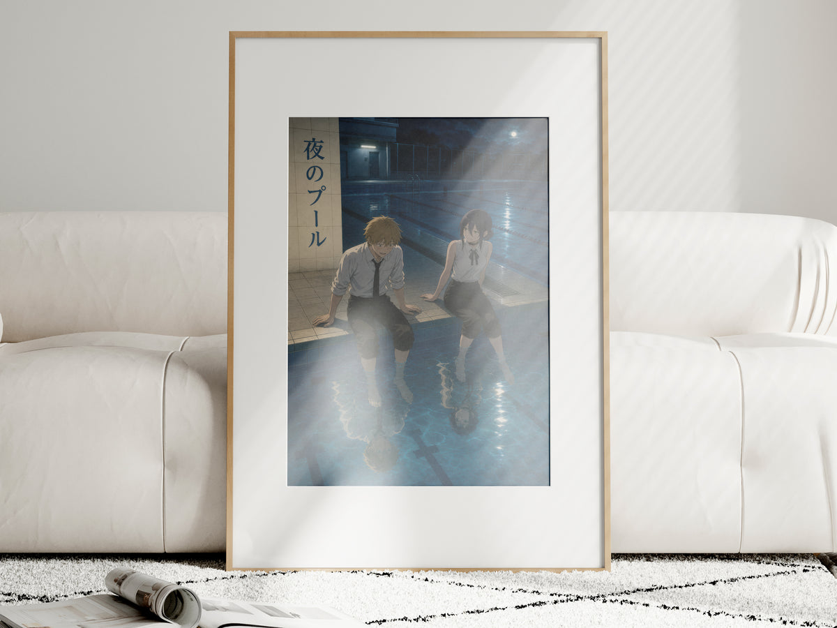 HEDESYNS90:chainsaw-man-denji-reze-school-pool-reflections-cinematic-cobalt-night-pool-gpt-image-2-pixazo-medium-v01:i01463