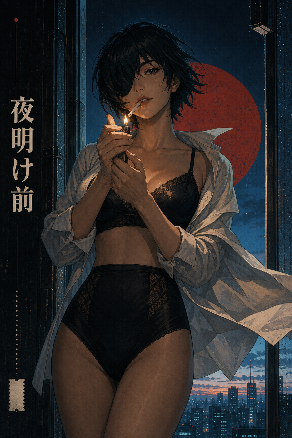 HEDESYNS90:chainsaw-man-himeno-last-cigarette-window-predawn-neo-noir-editorial-gpt-image-2-pixazo-medium-v01:original