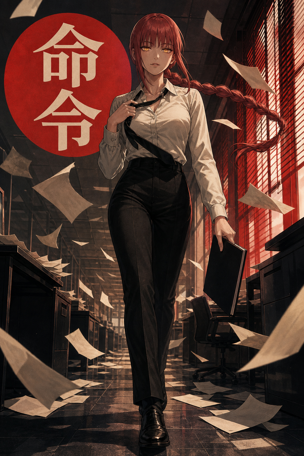 HEDESYNS90:chainsaw-man-makima-office-tie-removal-prestige-office-thriller-gpt-image-2-pixazo-medium-v01:original