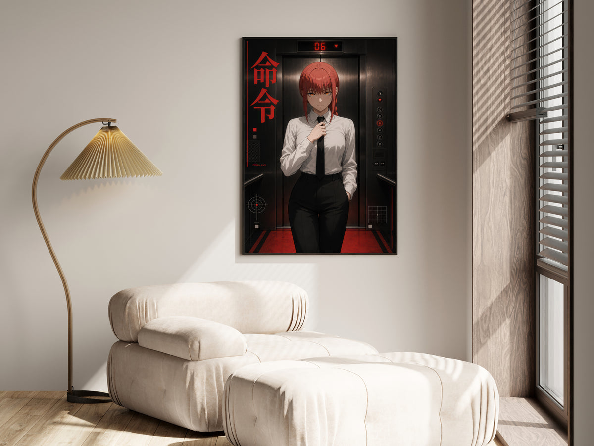 HEDESYNS90:chainsaw-man-makima-red-elevator-mature-red-elevator-fashion-poster-gpt-image-2-pixazo-medium-v01:i01455