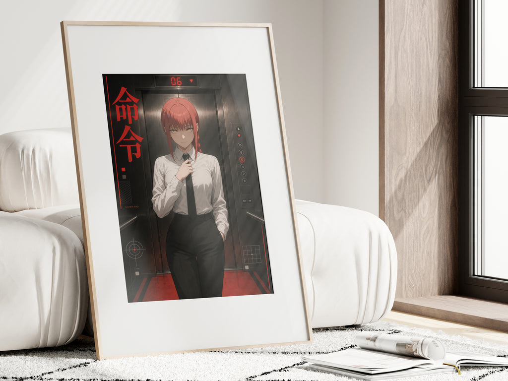 HEDESYNS90:chainsaw-man-makima-red-elevator-mature-red-elevator-fashion-poster-gpt-image-2-pixazo-medium-v01:i01462