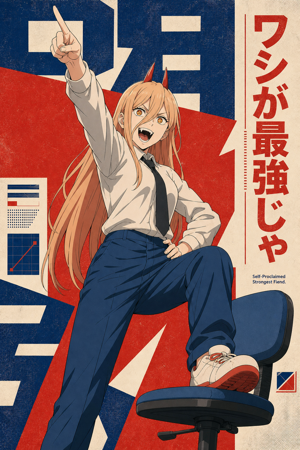 HEDESYNS90:chainsaw-man-power-self-proclaimed-victory-bold-blue-red-anime-editorial-gpt-image-2-pixazo-medium-v01:original