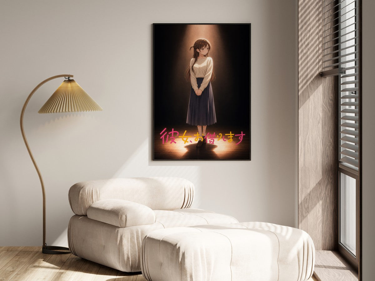 Rent a Girlfriend G5 Chizuru Actress Anime Poster