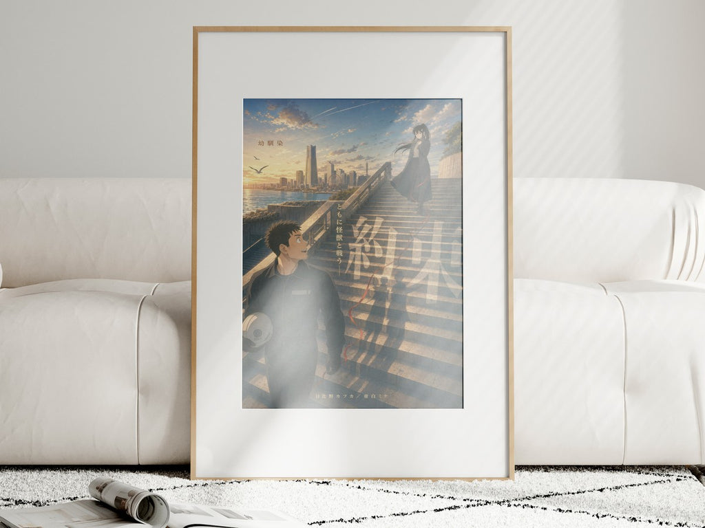 Kaiju No. 8 Kj8 R05 Kafka Mina Promise Across Time Movie Poster Anime Poster