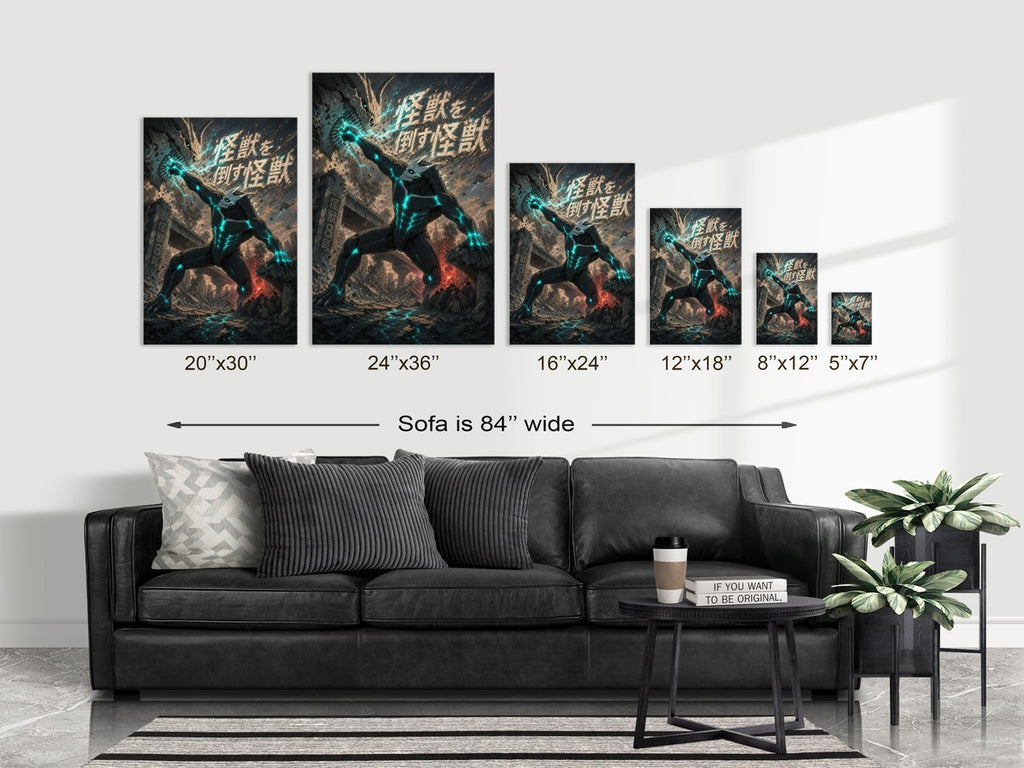 Kaiju No. 8 Kj8 C04 Kaiju8 Hero Monster Rescue Anime Key Art Anime Poster