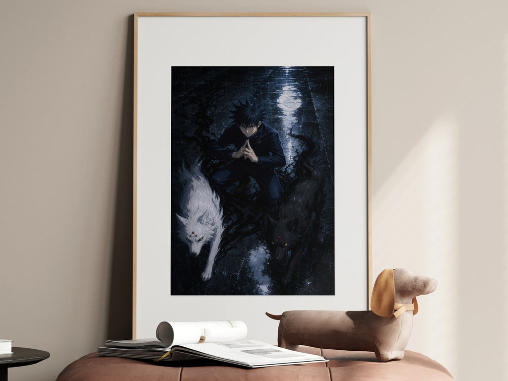 Jjk Megumi-Divine-Dogs Shadow-Architecture Gpt-Image-2 Pixazo Medium Art-V01 Ani