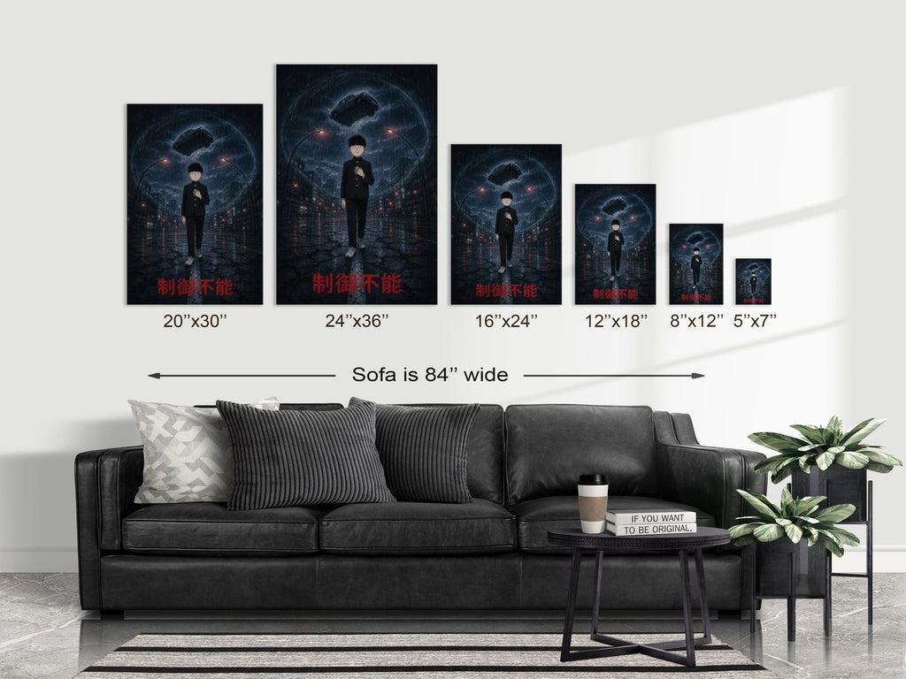 Mob Psycho 100 P06 Uncontrolled Final Walk Anime Poster