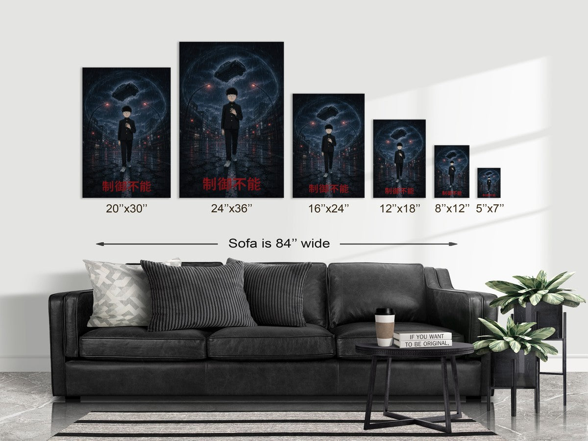Mob Psycho 100 P06 Uncontrolled Final Walk Anime Poster
