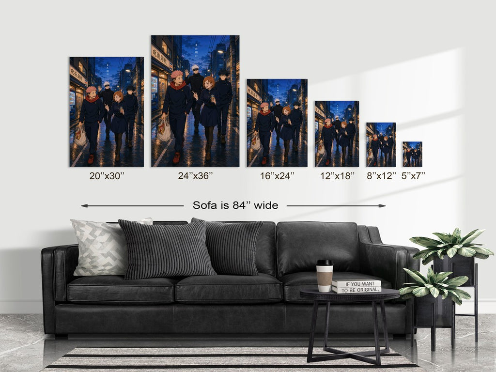 Jjk-Official-Kv-Pilot Core-Four-City-Walk Gpt-Image-2 Pixazo Medium V01 Anime Po