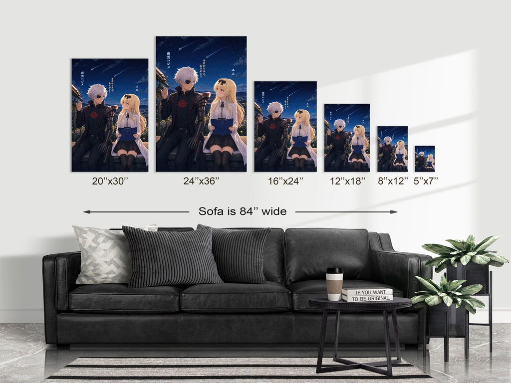 Arifureta Romance Plus Hajime Yue Stargazing Anime Poster