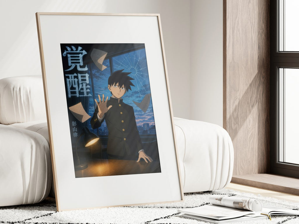 Mob Psycho 100 P08 Ritsu Awakening Anime Poster