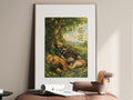 Demon Slayer Trio Napping Miyazaki Camphor Tree Anime Poster