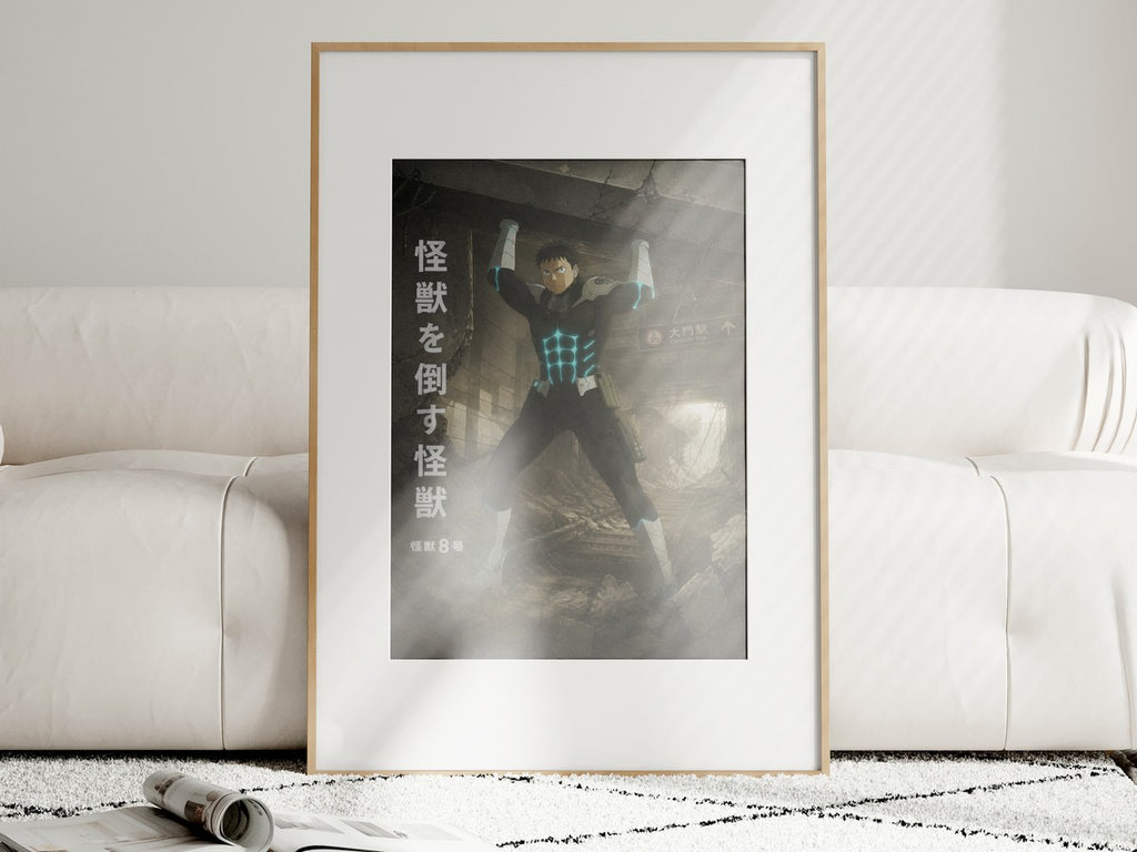 Kaiju No. 8 New30 N03 Subway Rescue Anime Poster