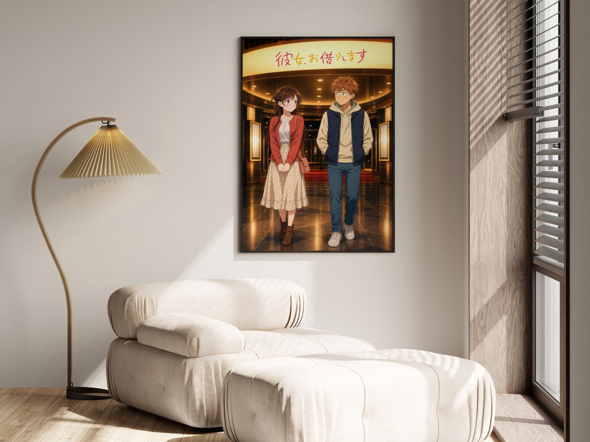 Rent a Girlfriend G4 Movie Date Anime Poster