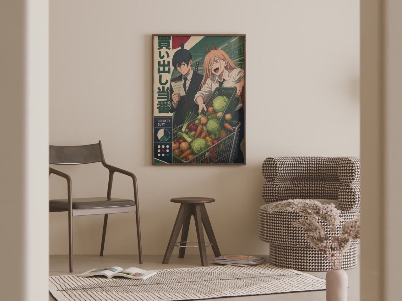 HEDESYNS90:chainsaw-man-aki-power-grocery-duty-japanese-supermarket-magazine-editorial-gpt-image-2-pixazo-medium-v01:video