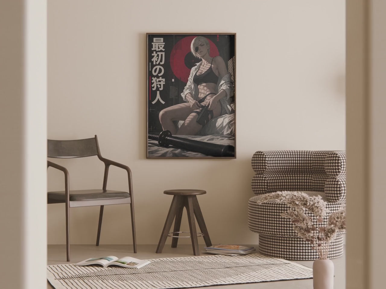 HEDESYNS90:chainsaw-man-quanxi-bedroom-arsenal-brutalist-action-fashion-gpt-image-2-pixazo-medium-v01:video