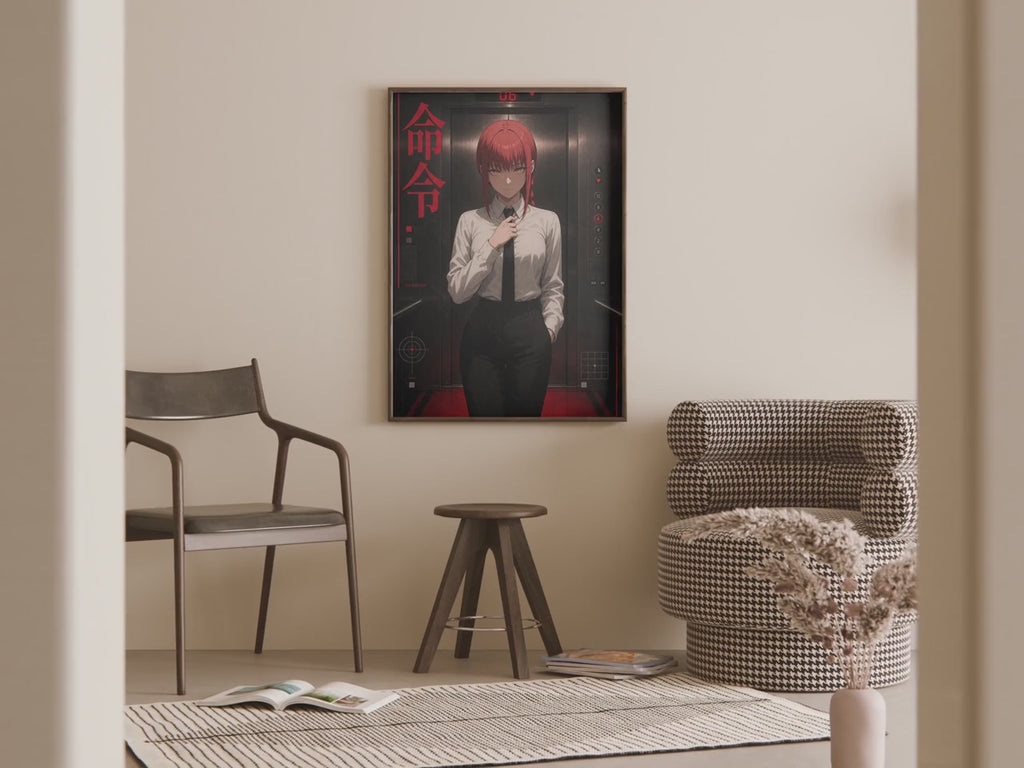 HEDESYNS90:chainsaw-man-makima-red-elevator-mature-red-elevator-fashion-poster-gpt-image-2-pixazo-medium-v01:video